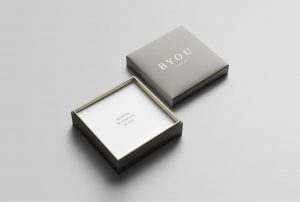 jewelry logo branding box