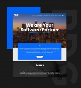 Web Development and Web Design for Software Company Based in Los Angeles