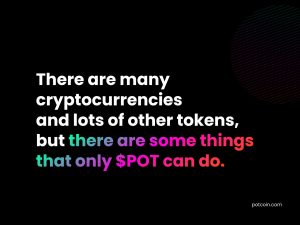 potcoin cryptocurrency blockchain branding pot