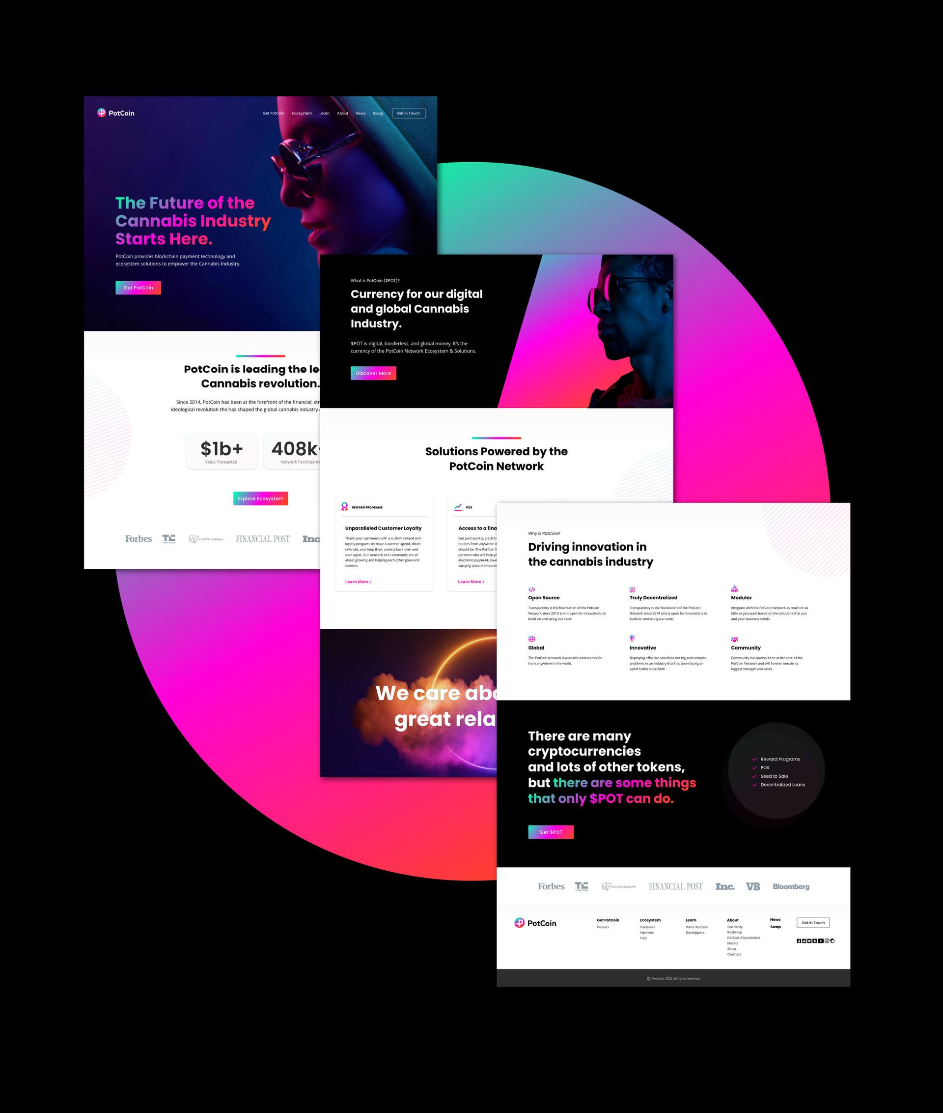 Cryptocurrency Branding - Pill Creative Studio