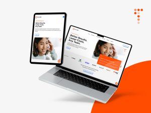 Branding Web Design Development for BPO company web design
