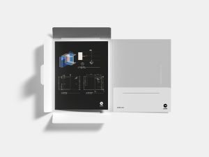Folder Logo Design and Branding Construction Planning Company