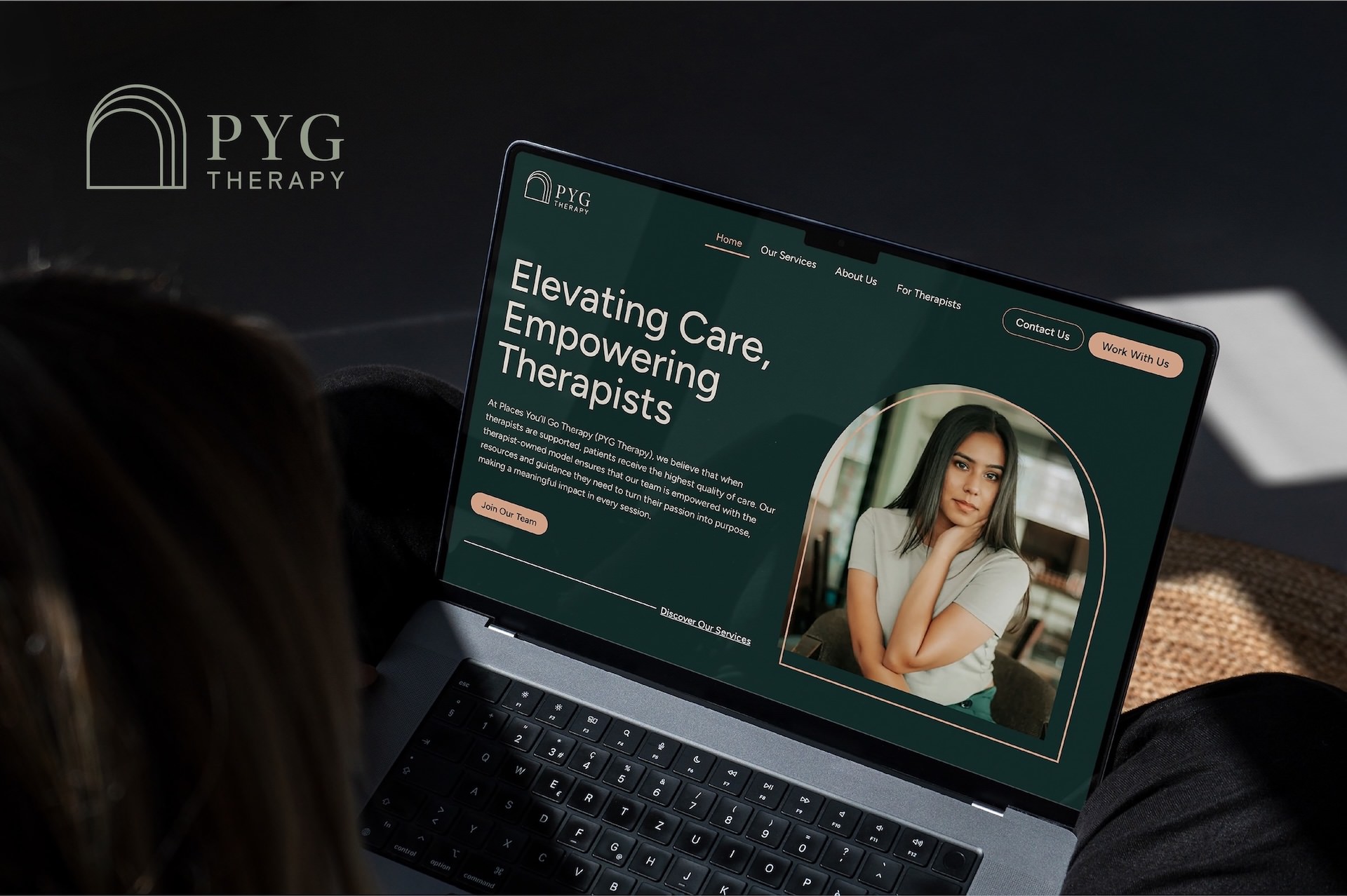 branding for therapy business web design