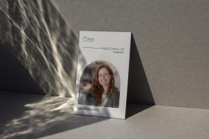 branding for therapy business flyer