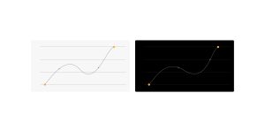finance fintech branding charts light dark