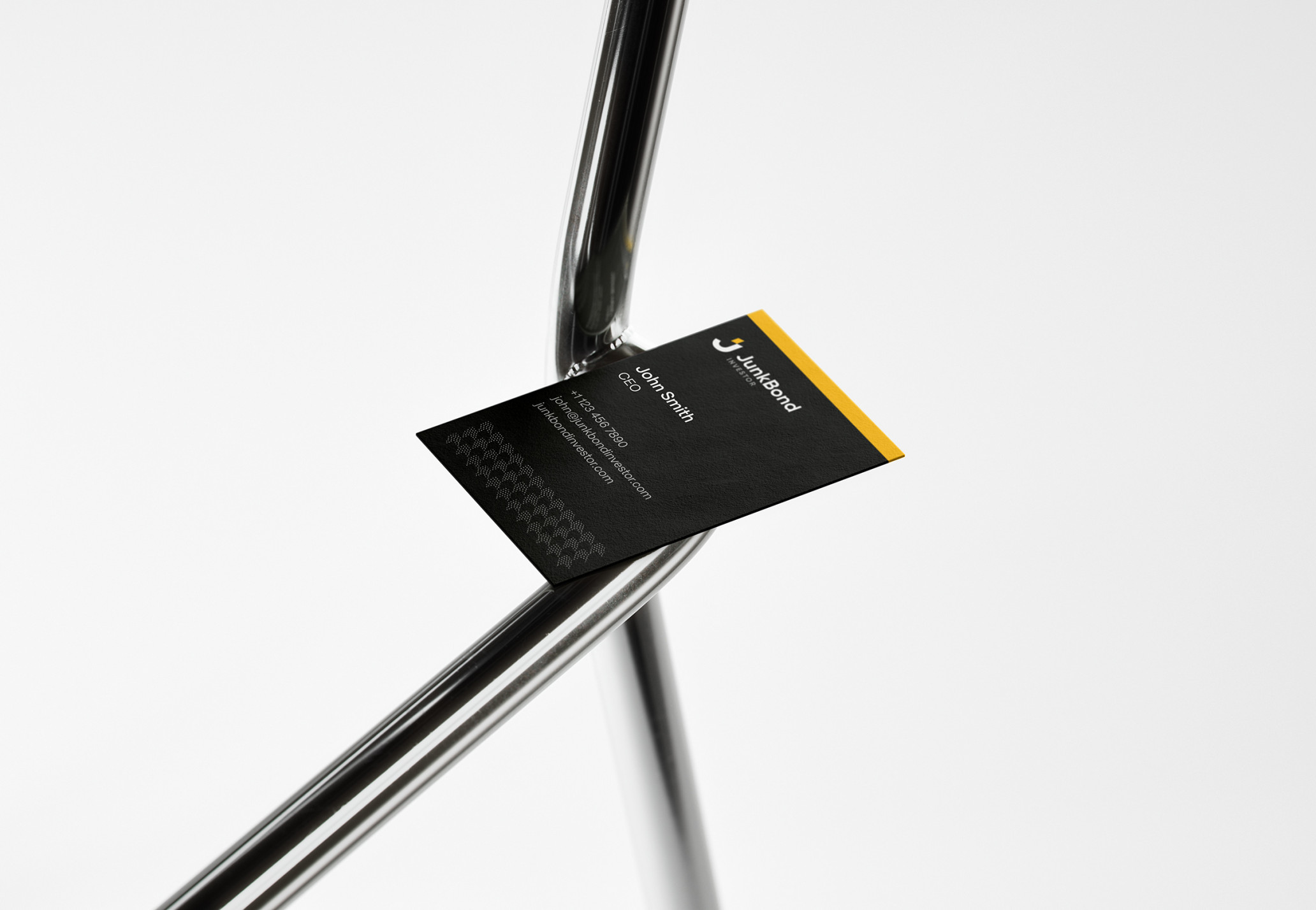 finance fintech branding logo design business card