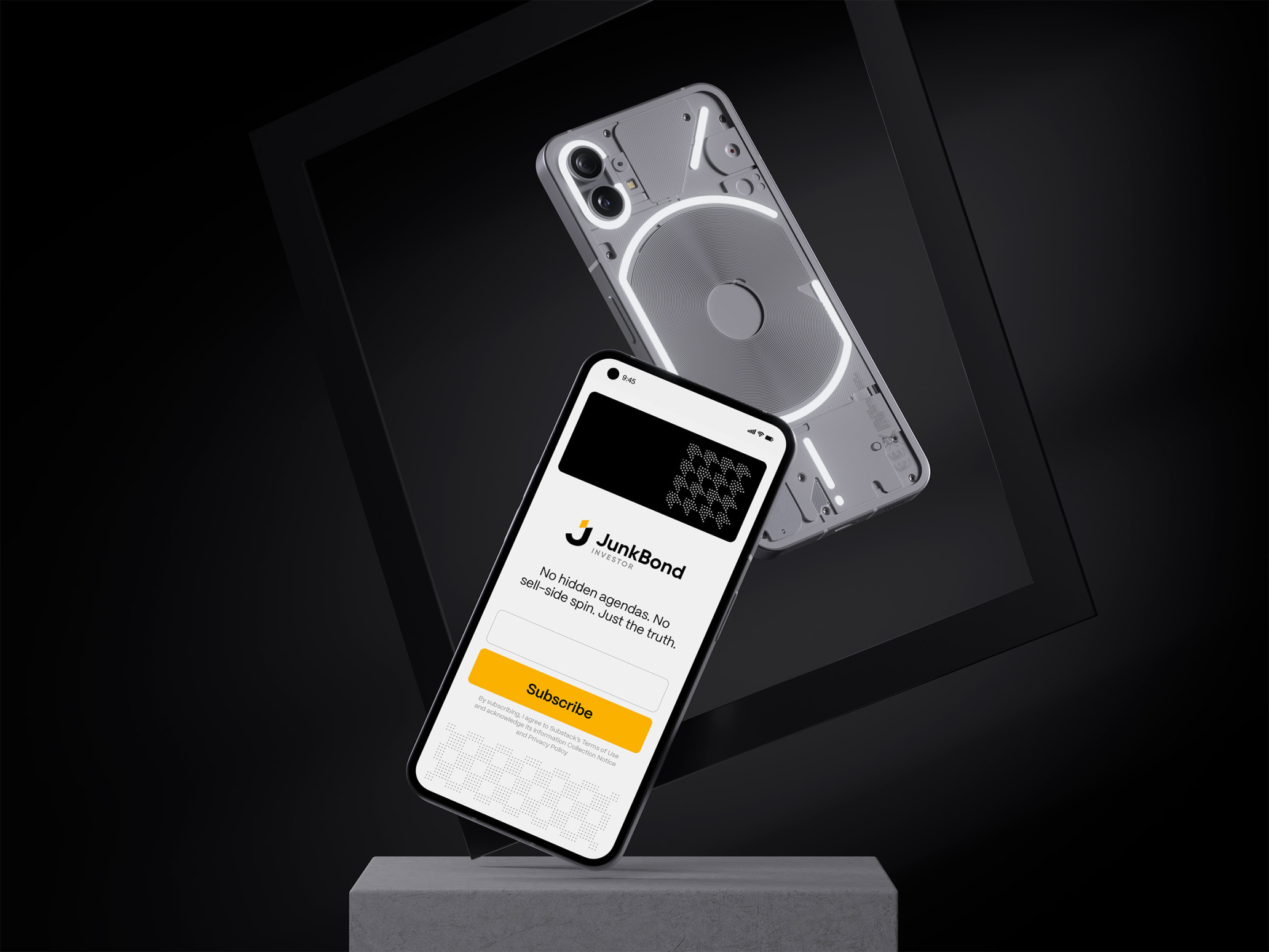 finance fintech branding web design