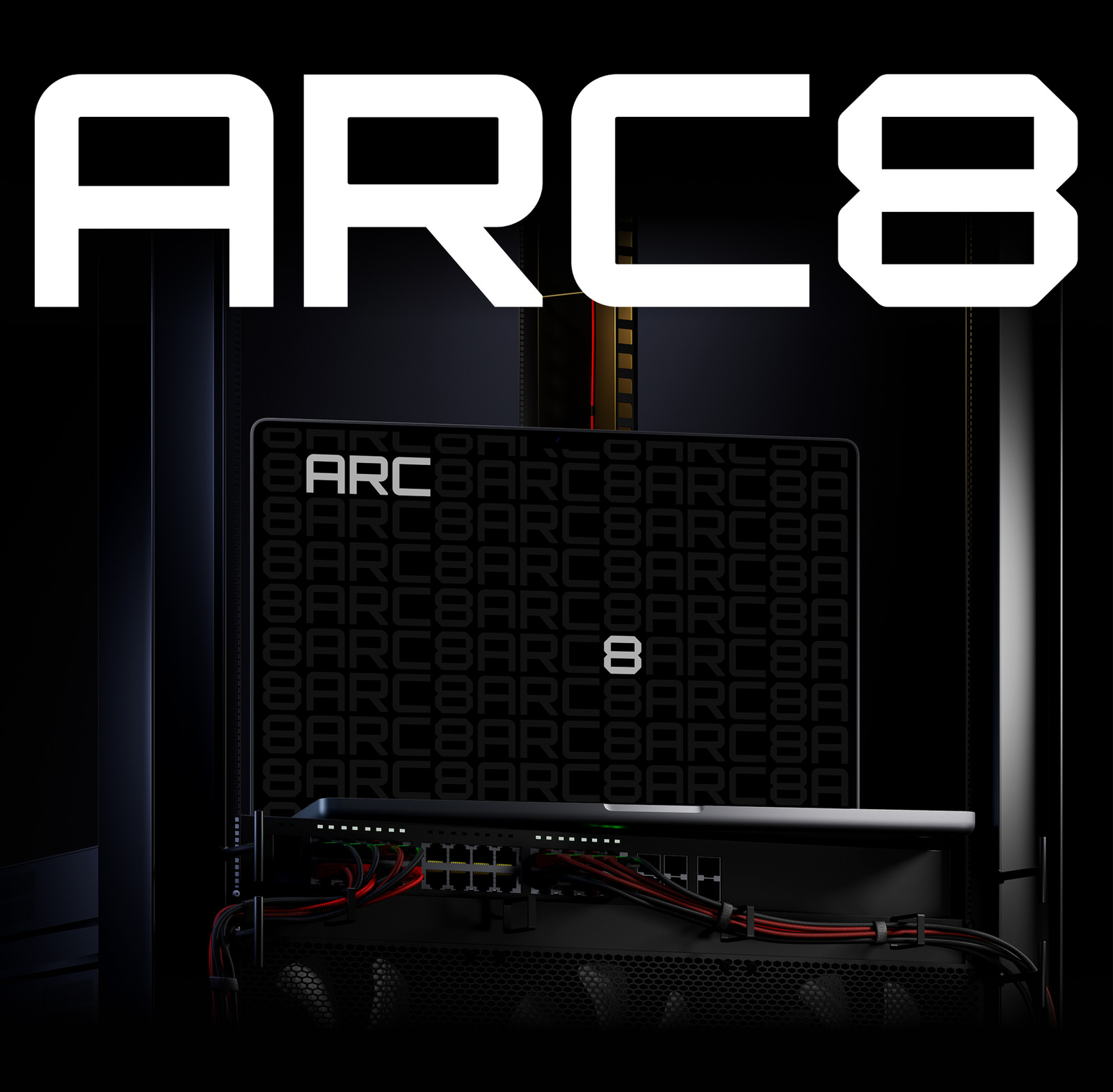 brandin and web design for event production laptop