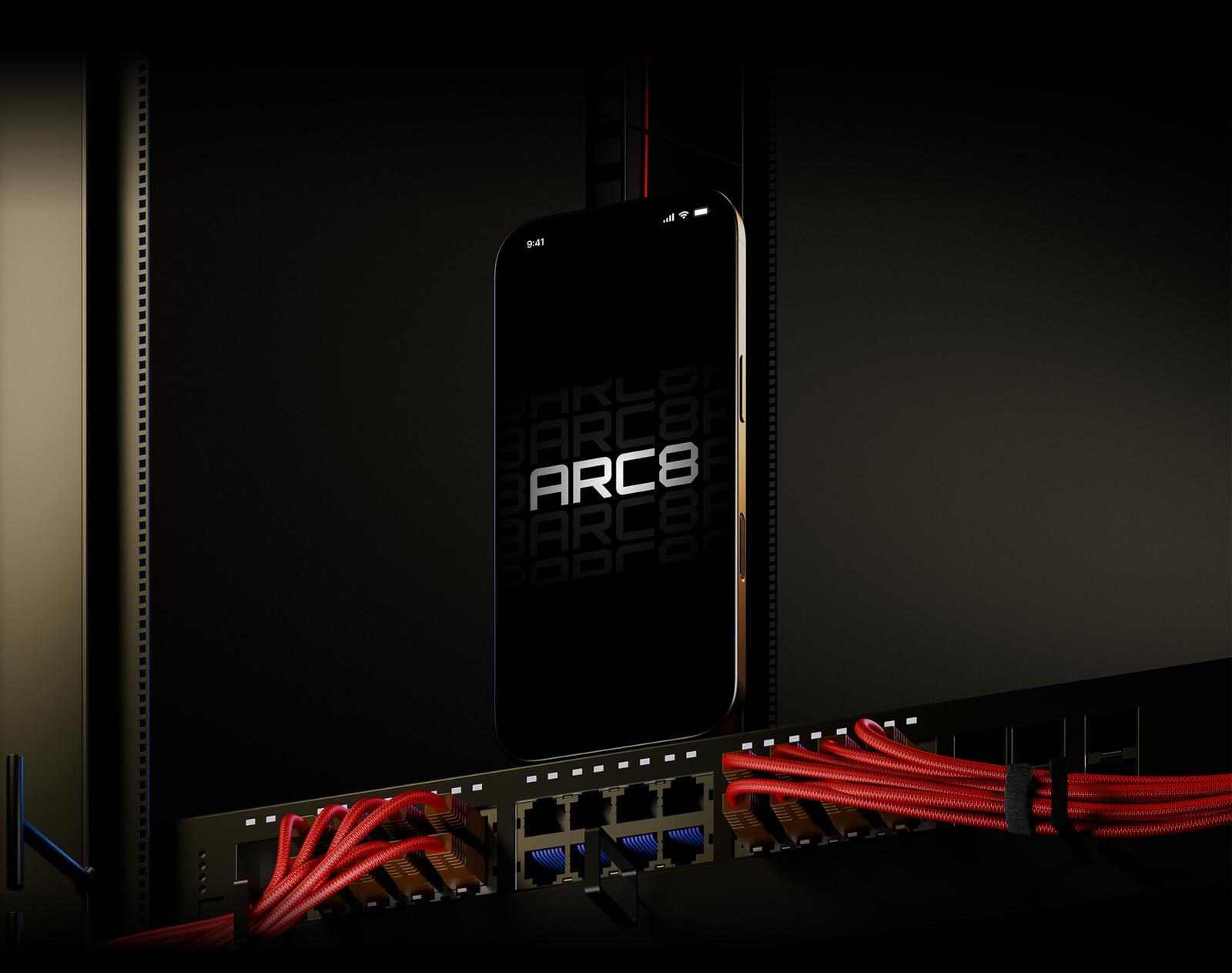 brandin and web design for event production phone