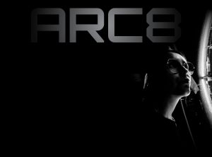 brandin and web design for event production logo arc8 productions