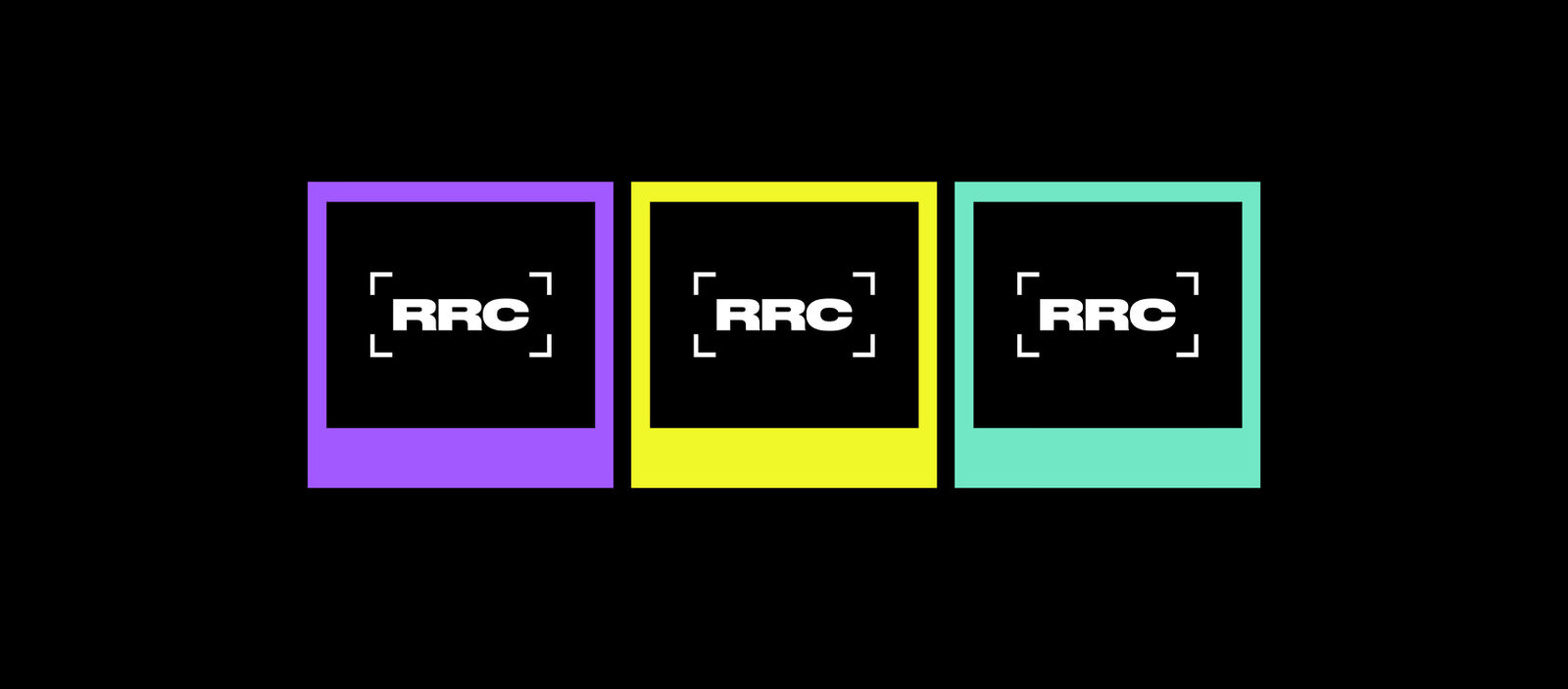 branding and web design for creative production company rubber ring creative icons