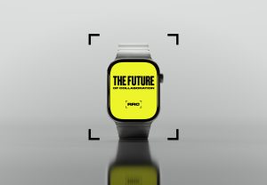 branding web design for creative production company rubber ring creative apple watch