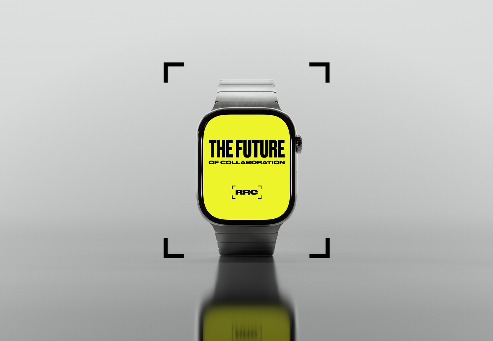 branding web design for creative production company rubber ring creative apple watch