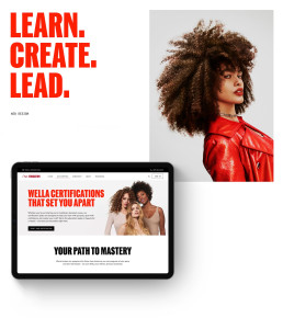 Website Design for Wella Education by Wella