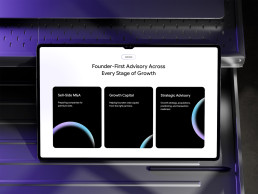 Branding and Website for AI-Native M&A Advisory